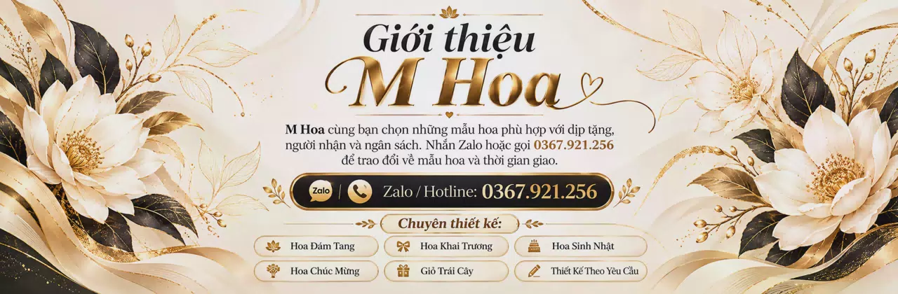 Ảnh bìa Shop hoa tươi Xã Nghĩa Lâm Ninh Bình - Thêm sắc hoa cho ngày vui